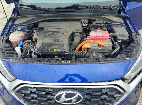 KMHC65LCXLU241748 2020 HYUNDAI IONIQ Blue Rear interior view