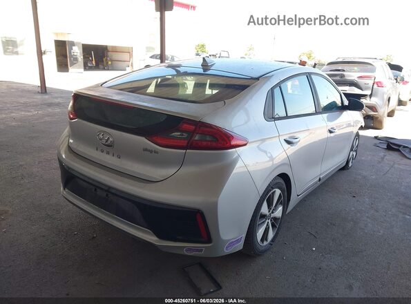 KMHC65LD0KU147174 2019 HYUNDAI IONIQ PLUG-IN HYBRID Silver Задня права чверть