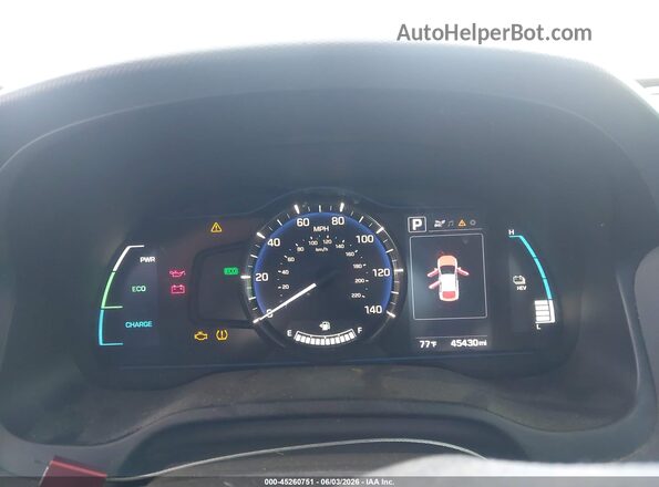 KMHC65LD0KU147174 2019 HYUNDAI IONIQ PLUG-IN HYBRID Silver Вид задніх сидінь