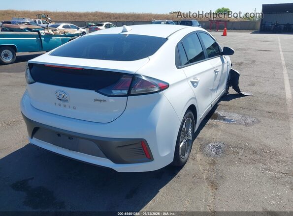KMHC65LD0LU210498 2020 HYUNDAI IONIQ PLUG-IN HYBRID White Հետևի աջ