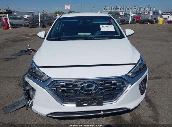 KMHC65LD0LU210498 2020 HYUNDAI IONIQ PLUG-IN HYBRID White Սարքավորումների վահանակի տեսք