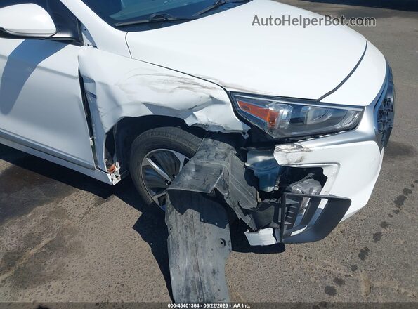 KMHC65LD0LU210498 2020 HYUNDAI IONIQ PLUG-IN HYBRID White Դիմացի տեսք