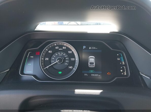 KMHC65LD0LU210498 2020 HYUNDAI IONIQ PLUG-IN HYBRID White Հետևի նստատեղերի տեսք