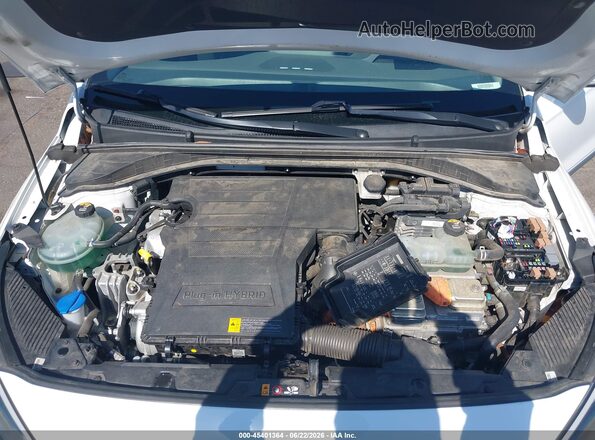 KMHC65LD0LU210498 2020 HYUNDAI IONIQ PLUG-IN HYBRID White Հետևի տեսք