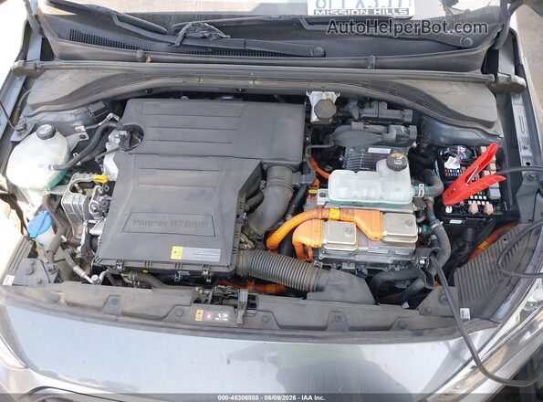 KMHC65LD1LU189581 2020 HYUNDAI IONIQ PLUG-IN HYBRID Серый Вид сзади