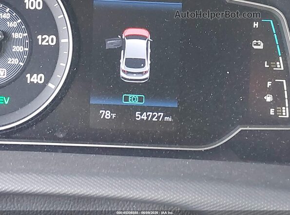 KMHC65LD1LU189581 2020 HYUNDAI IONIQ PLUG-IN HYBRID Серый 
