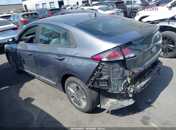 KMHC65LD1LU189581 2020 HYUNDAI IONIQ PLUG-IN HYBRID Серый Задняя левая четверть