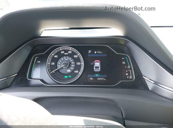 KMHC65LD1LU189581 2020 HYUNDAI IONIQ PLUG-IN HYBRID Серый Вид задних сидений