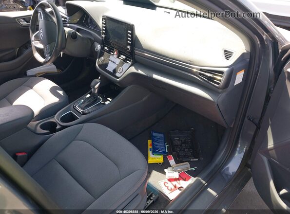 KMHC65LD1LU189581 2020 HYUNDAI IONIQ PLUG-IN HYBRID Серый Вид салона спереди