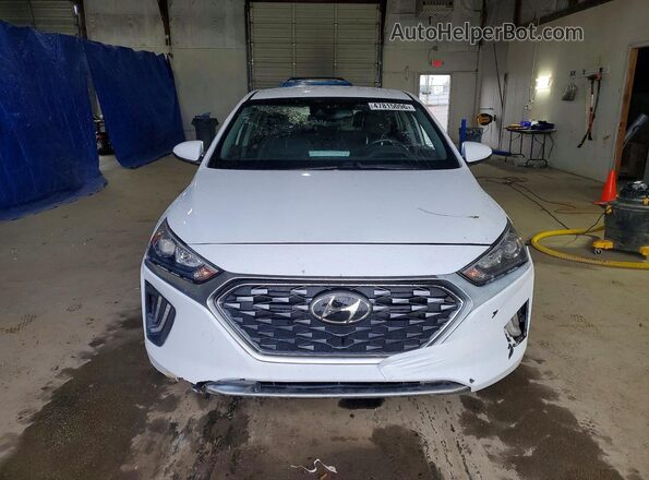 KMHC65LD1LU203740 2020 HYUNDAI IONIQ White Widok z przodu