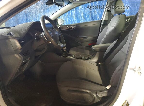 KMHC65LD1LU203740 2020 HYUNDAI IONIQ White Widok wnętrza z przodu