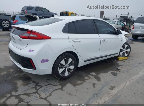 KMHC65LD2KU147130 2019 HYUNDAI IONIQ PLUG-IN HYBRID White Tył prawy
