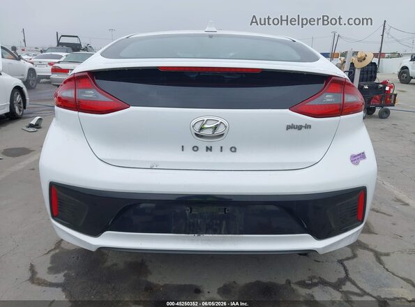 KMHC65LD2KU147130 2019 HYUNDAI IONIQ PLUG-IN HYBRID White 