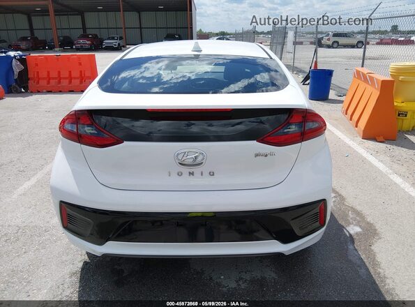 KMHC65LD3KU156340 2019 HYUNDAI IONIQ PLUG-IN HYBRID White 