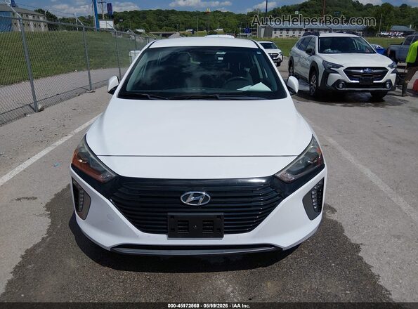 KMHC65LD3KU156340 2019 HYUNDAI IONIQ PLUG-IN HYBRID White 