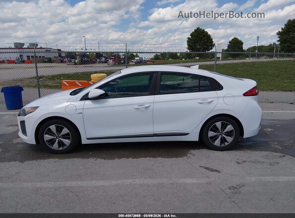 KMHC65LD3KU156340 2019 HYUNDAI IONIQ PLUG-IN HYBRID White 