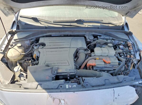 KMHC65LD4KU111746 2019 HYUNDAI IONIQ Silver Սալոնի հետևի տեսք