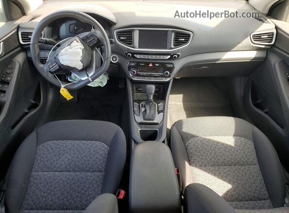KMHC65LD4KU111746 2019 HYUNDAI IONIQ Silver Առջևի վահանակի տեսք