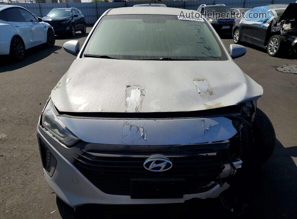 KMHC65LD4KU111746 2019 HYUNDAI IONIQ Silver Դիմացի տեսք