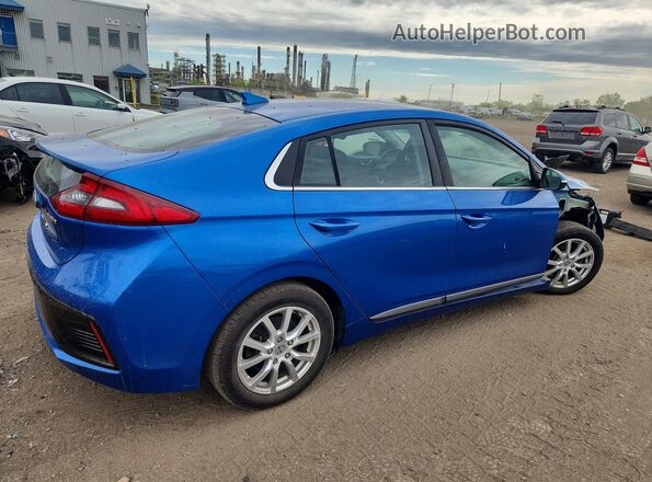 KMHC65LD6JU095855 2018 HYUNDAI IONIQ Blue Tył prawy