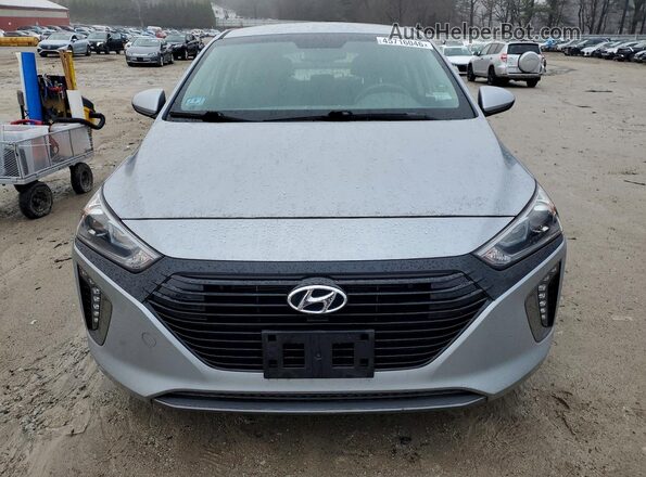KMHC65LD6KU178638 2019 HYUNDAI IONIQ Серебряный Вид спереди