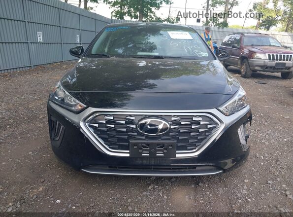 KMHC65LD9MU256316 2021 HYUNDAI IONIQ PLUG-IN HYBRID Черный Вид щитка приборов