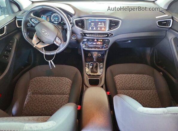 KMHC75LC0HU049047 2017 HYUNDAI IONIQ Silver 