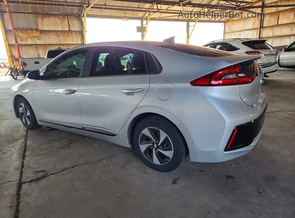 KMHC75LC0HU049047 2017 HYUNDAI IONIQ Silver 