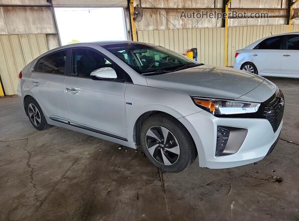 KMHC75LC0HU049047 2017 HYUNDAI IONIQ Silver 