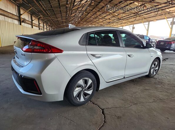 KMHC75LC0HU049047 2017 HYUNDAI IONIQ Silver 