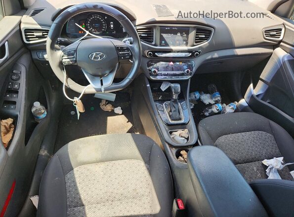 KMHC75LC0KU120397 2019 HYUNDAI IONIQ Blue Առջևի վահանակի տեսք