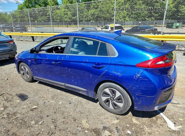 KMHC75LC0KU120397 2019 HYUNDAI IONIQ Blue Հետևի ձախ