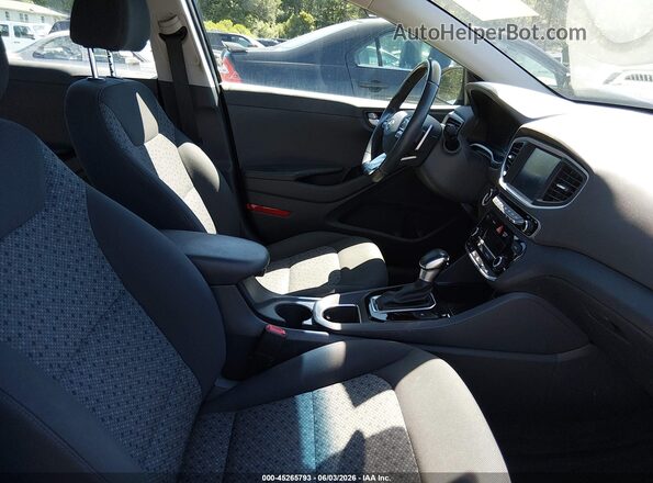 KMHC75LC0KU129293 2019 HYUNDAI IONIQ HYBRID Black Front interior view