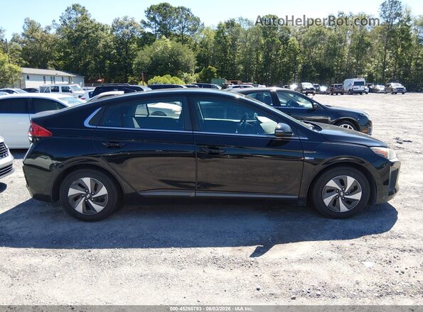 KMHC75LC0KU129293 2019 HYUNDAI IONIQ HYBRID Black Rear interior view