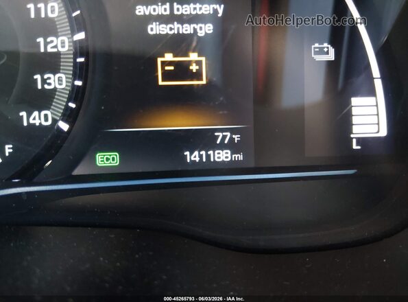 KMHC75LC0KU129293 2019 HYUNDAI IONIQ HYBRID Black 