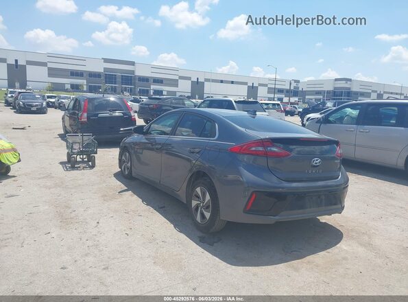 KMHC75LC1HU037232 2017 HYUNDAI IONIQ HYBRID Gray უკანა მარცხენა