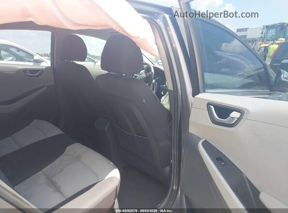 KMHC75LC1HU037232 2017 HYUNDAI IONIQ HYBRID Gray VIN კოდის სტიკერის ხედი