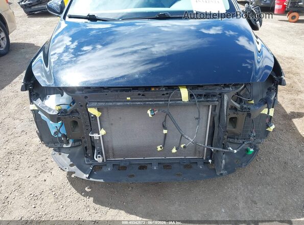 KMHC75LC2KU129442 2019 HYUNDAI IONIQ HYBRID Black წინა ხედი