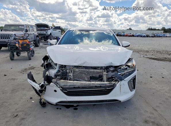KMHC75LC3HU043422 2017 HYUNDAI IONIQ White Вид спереду