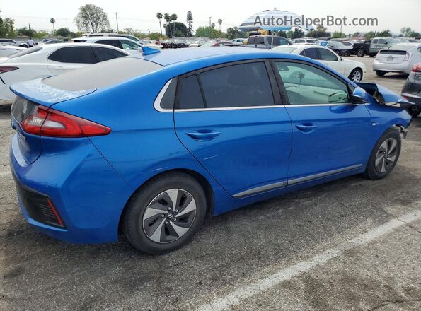 KMHC75LC3JU061313 2018 HYUNDAI IONIQ Blue Tył prawy