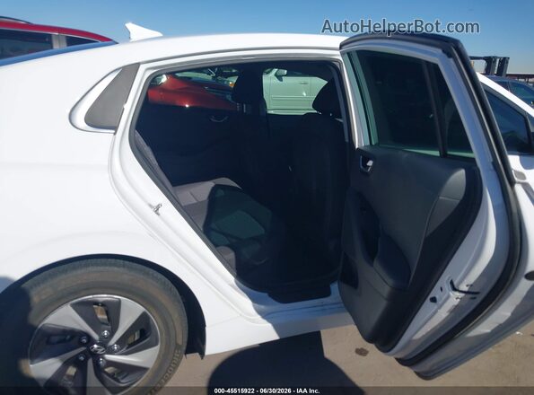 KMHC75LC3KU124668 2019 HYUNDAI IONIQ HYBRID White VIN sticker view