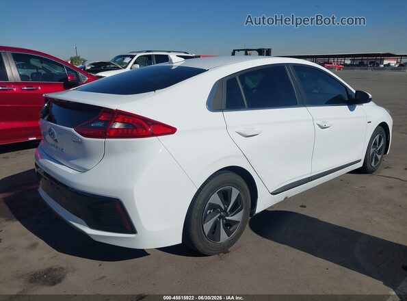 KMHC75LC3KU124668 2019 HYUNDAI IONIQ HYBRID White Rear right