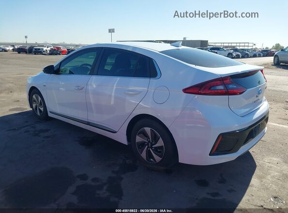 KMHC75LC3KU124668 2019 HYUNDAI IONIQ HYBRID White Rear left