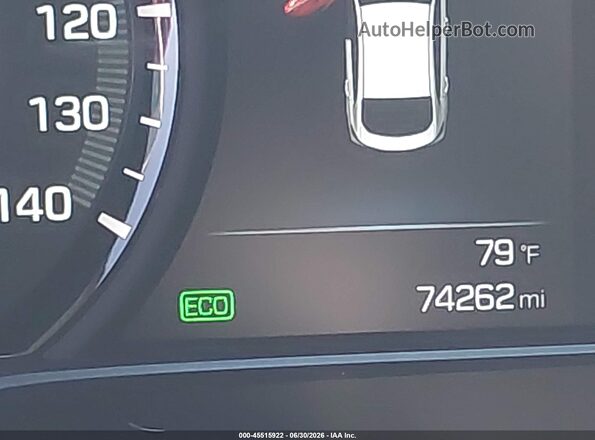 KMHC75LC3KU124668 2019 HYUNDAI IONIQ HYBRID White 