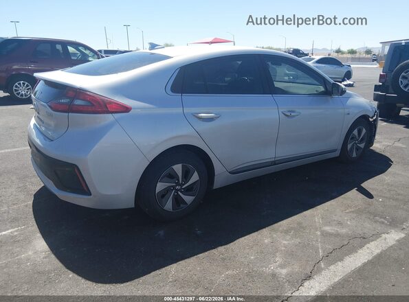 KMHC75LC3KU139719 2019 HYUNDAI IONIQ HYBRID Silver Tył prawy
