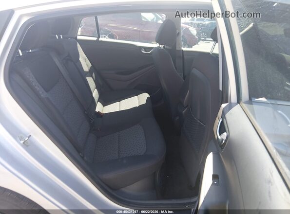 KMHC75LC3KU139719 2019 HYUNDAI IONIQ HYBRID Silver Widok naklejki z numerem VIN