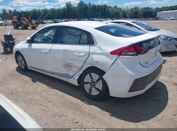 KMHC75LC3MU260768 2021 HYUNDAI IONIQ HYBRID White Tył lewy