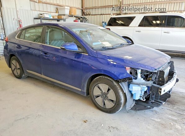 KMHC75LC3NU268550 2022 HYUNDAI IONIQ Blue Przód prawy