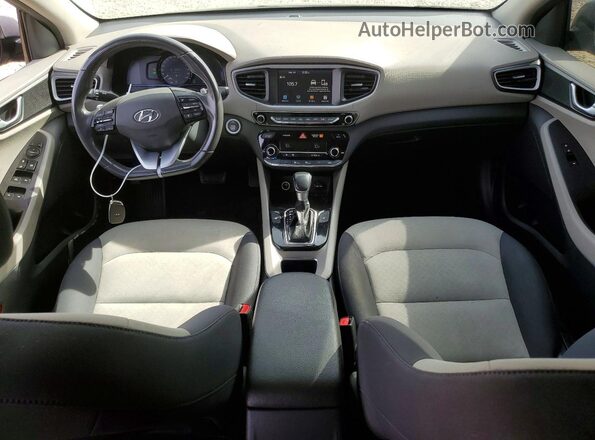 KMHC75LC4KU112111 2019 HYUNDAI IONIQ Charcoal 