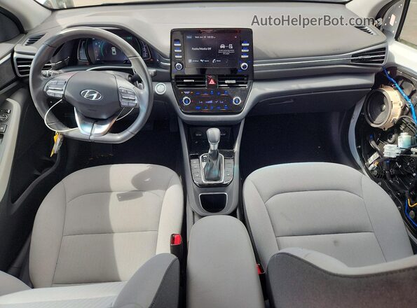 KMHC75LC4NU269495 2022 HYUNDAI IONIQ Белый Вид панели приборов